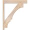 Ekena Millwork Balboa Block Smooth Outlooker, Douglas Fir, 5 1/2"W x 28"D x 34"H OUT06X28X34BOA05SDF - alternate 3